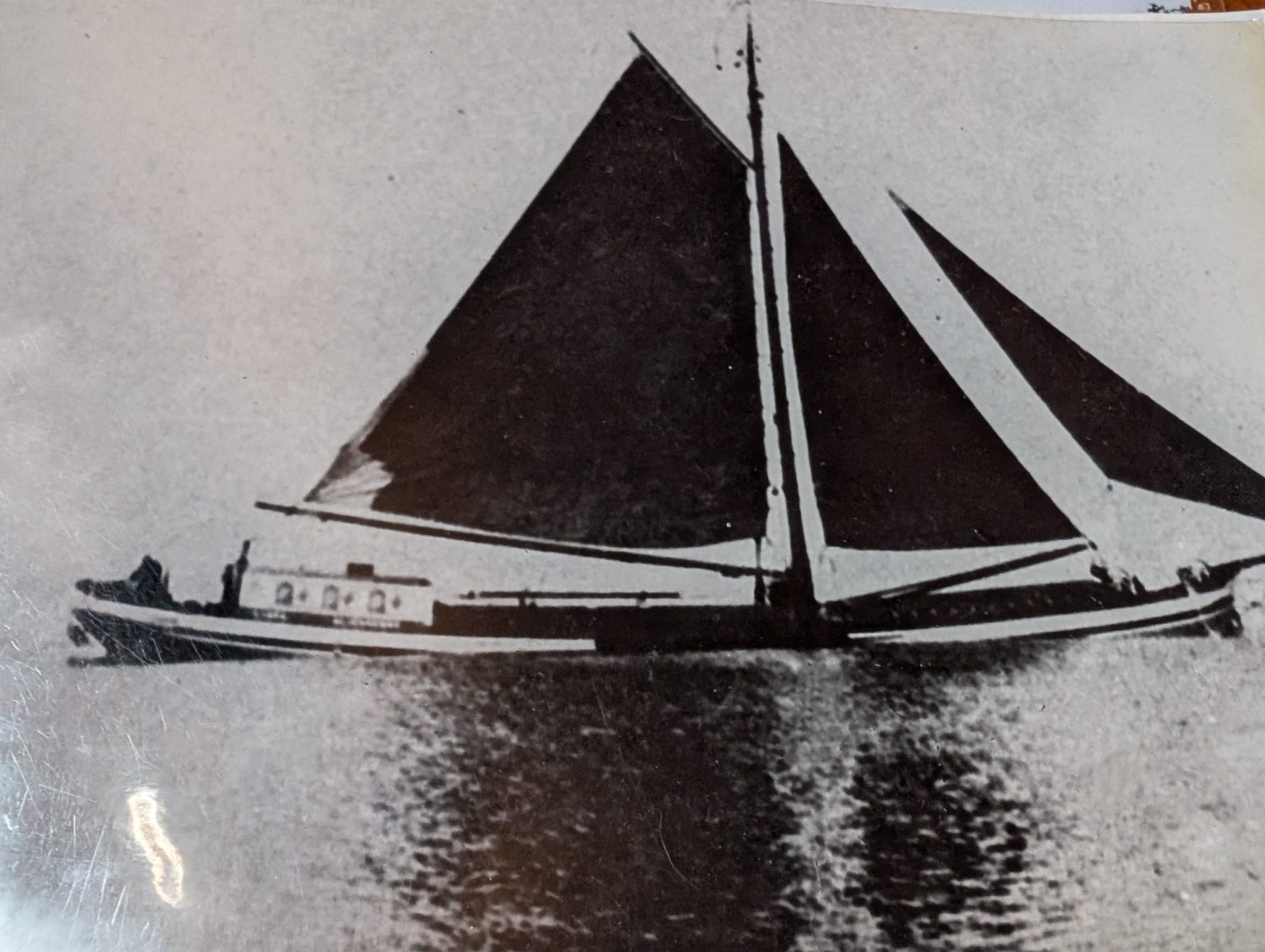 Theatreship in the 1940s under sail